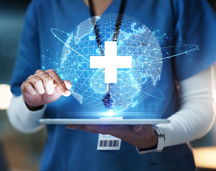 Healthcare predictive model success case study visual